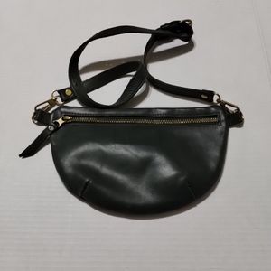 Abby alley sling bag olive green